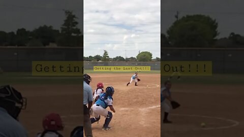 Got Em to Ground Out [10U AAG’s] #shorts #softball