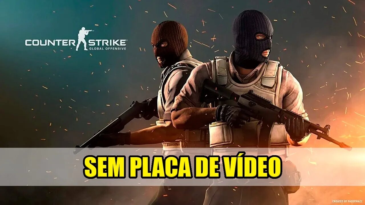 RYZEN 5 4600G 16GB RAM CS GO SEM PLACA DE VÍDEO