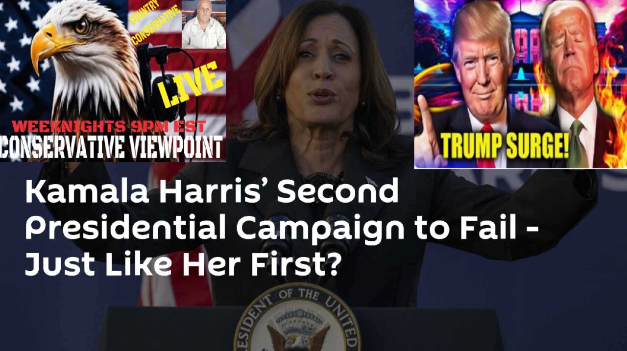 HARRIS CAMPAIGN IS DOOMED FOR FAILURE AND THE DEMOCRATS ARE IN FULL PANIC MODE