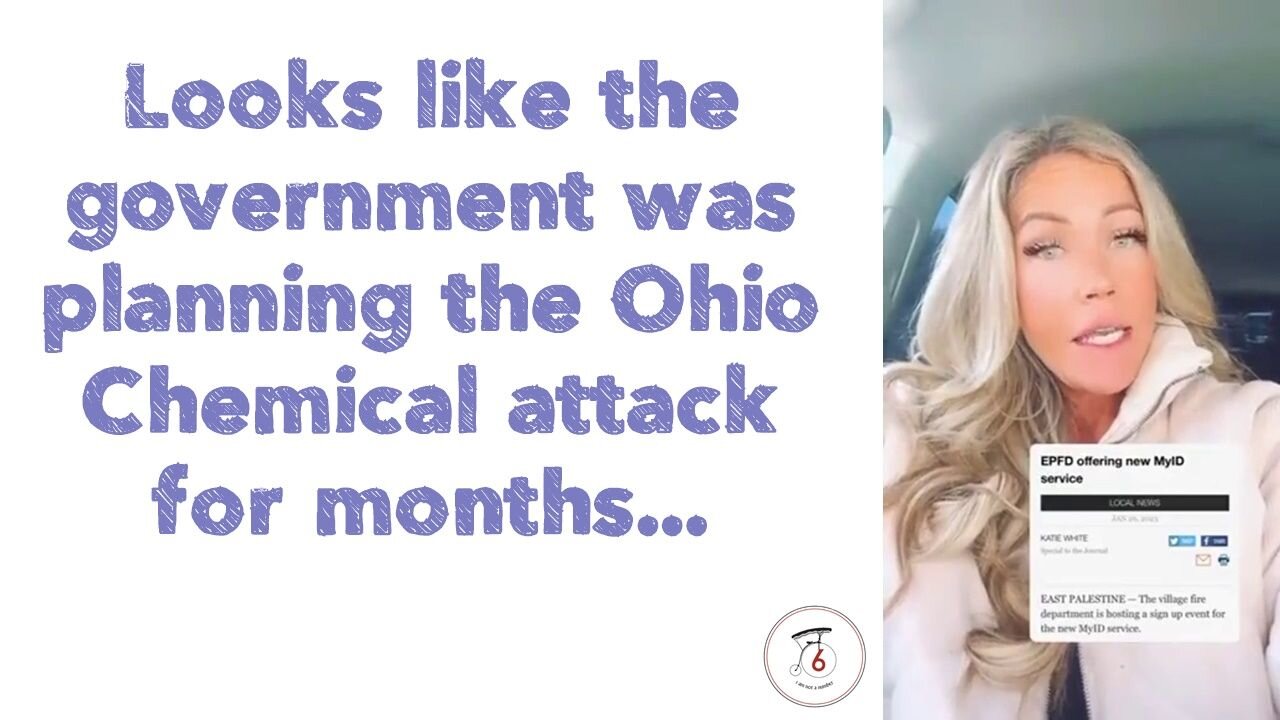 Looks like the government was planning the Ohio Chemical attack for months