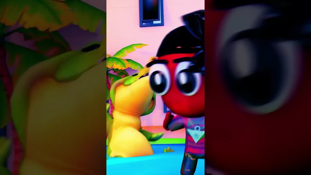 Florida water - ski mask the slump god part. #3danimation #3dart #funny #3d #animation #art