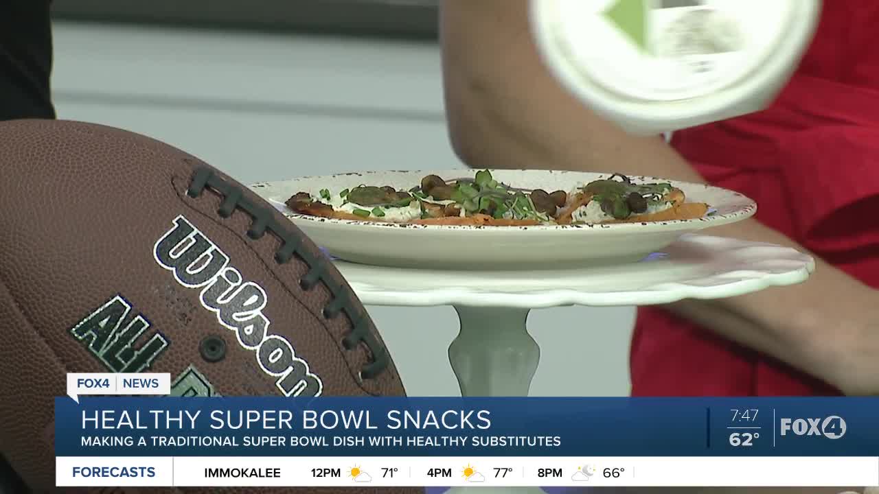 Making Healthy Super Bowl Snacks