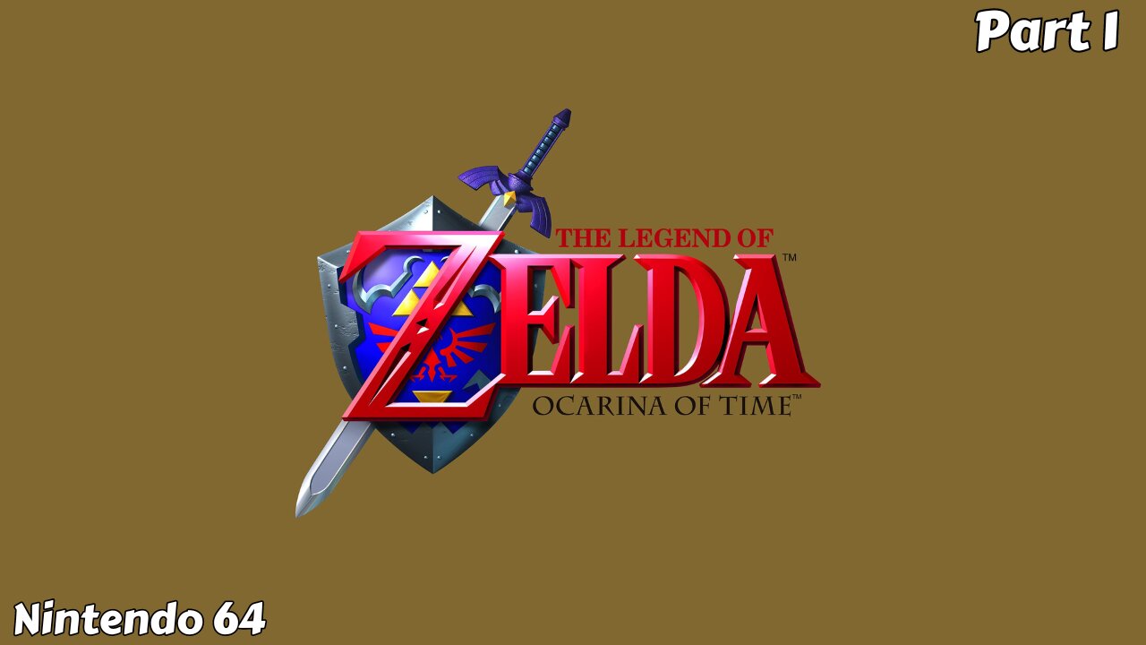 The Legend of Zelda: Ocarina of Time - Part 1 - Intro, The Deku Tree, & Hyrule Castle (Nintendo 64)