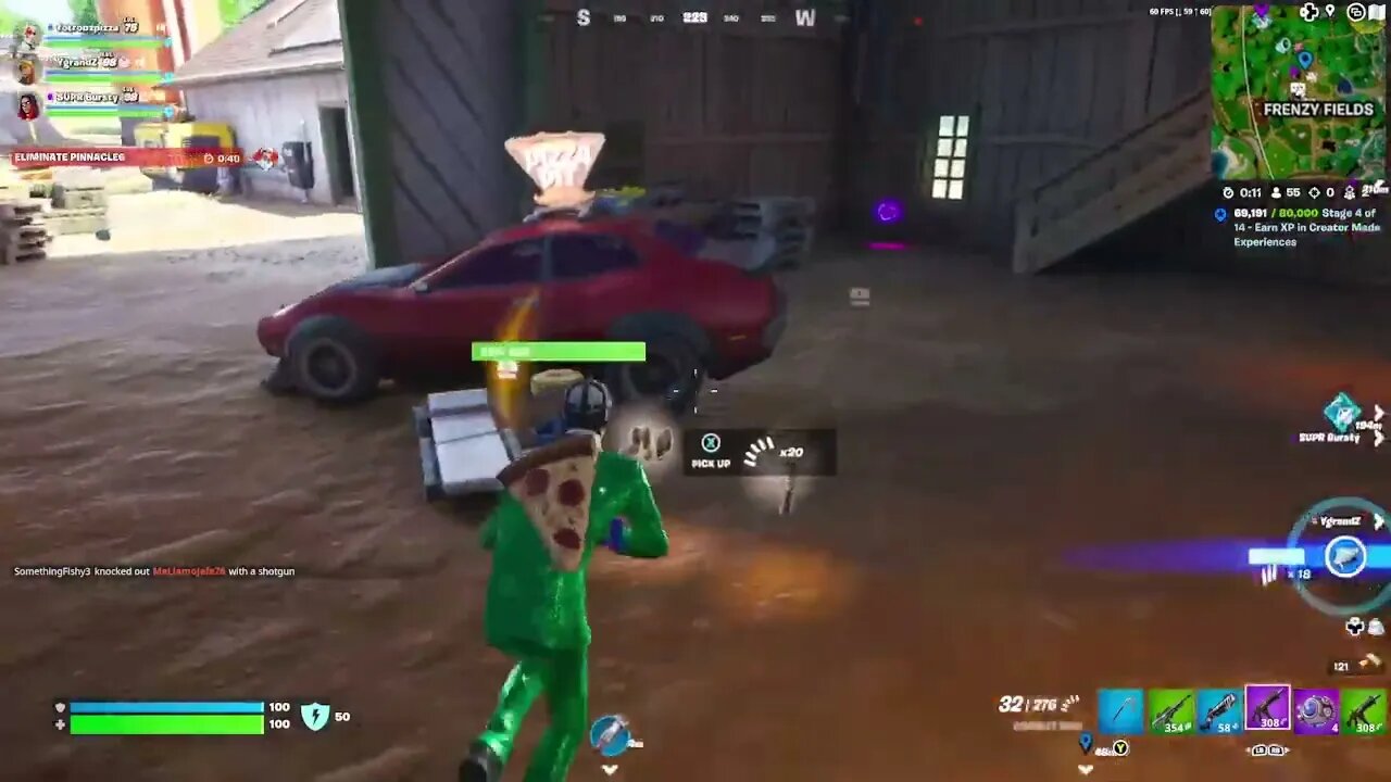 Mountain top wipe #3 Fortnite Trios