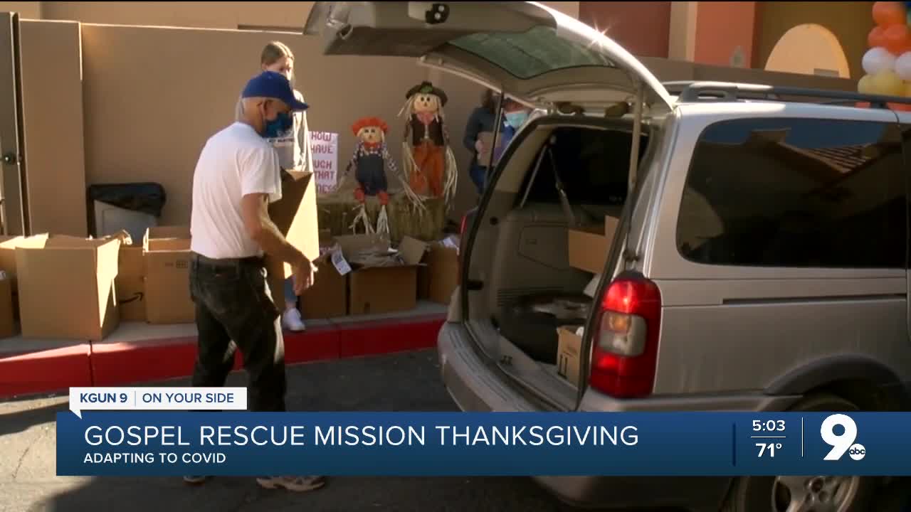 Gospel Rescue Mission adapts Thanksgiving to COVID