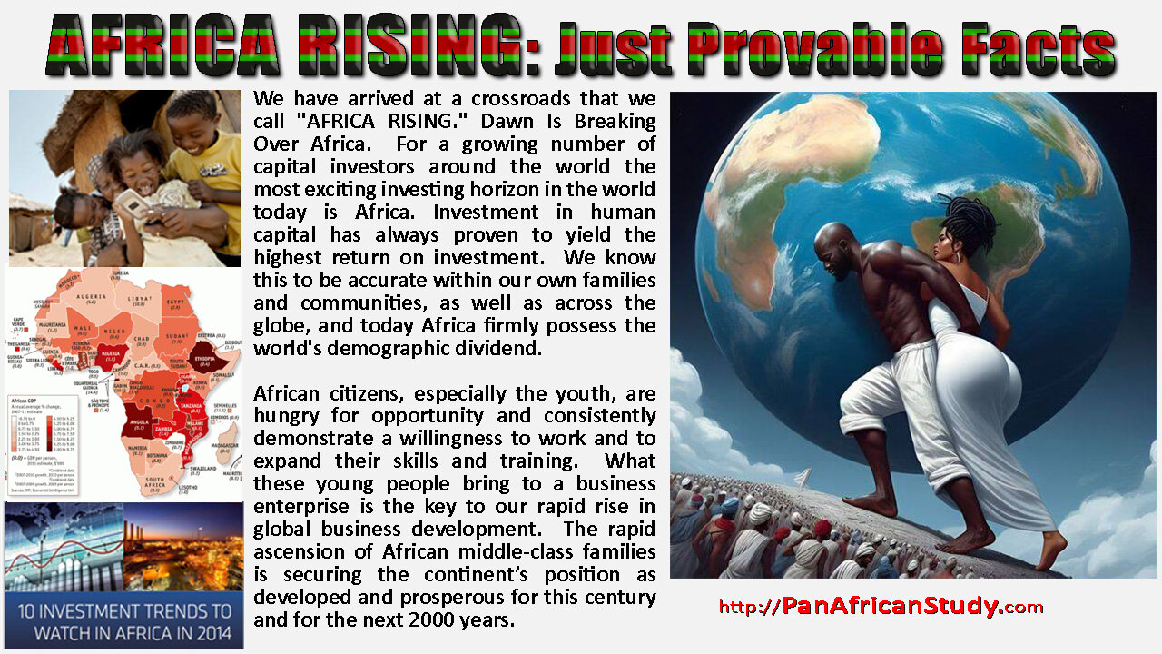 Africa Rising: Just Provable Facts - Making Money Fridays