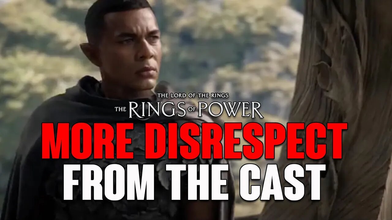 Rings of Power: MASSIVE Disrespect From The CAST Of Amazon's SHOW!