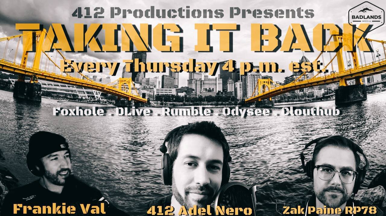 Taking it Back Ep 42 - Thur 4:00 PM ET -