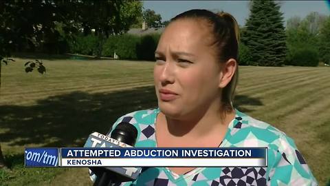 ‘Don’t talk to strangers’: Kenosha mother ‘fell apart’ after abduction attempt