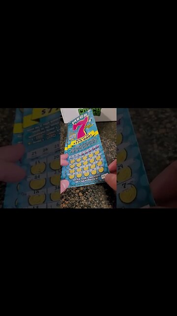 Mega 7 Lottery Win! #shorts #lottery