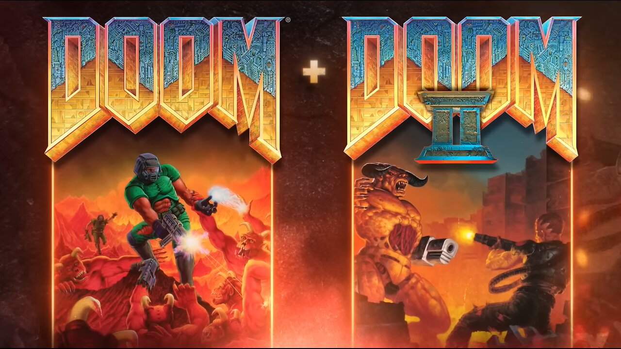 DOOM + DOOM II 4K Gameplay (PC)