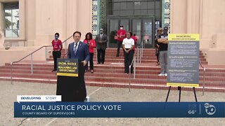 Racial justice policy vote