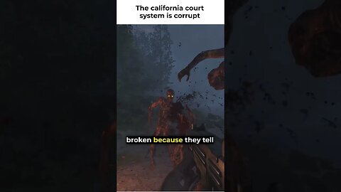 The California Court System is Corrupt - CAMP BLOOD (Call of Duty Zombies) #shorts