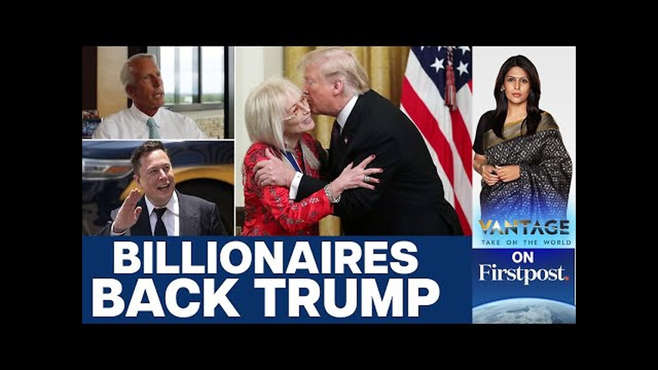 Three billionaires Spend $220 million to Get Trump Elected | Vantage with Palki Sharma