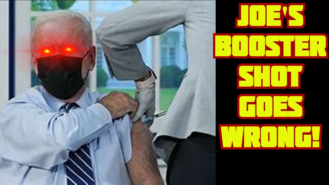 Joe Biden's Booster Shot Goes Wrong!!!