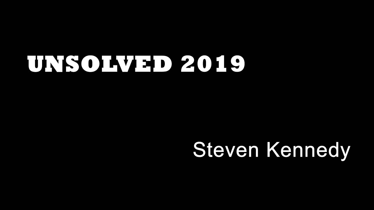 Unsolved 2019 - Steven Kennedy - London True Crime - Plaistow Park Death - Unsolved True Crime UK