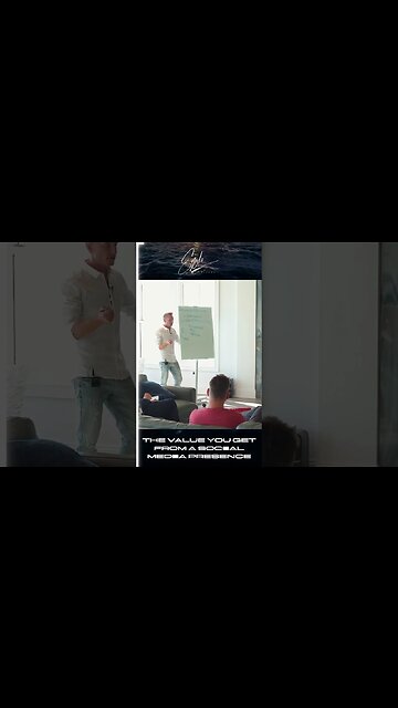 The Value You Get From a Social Media Presence! #shorts