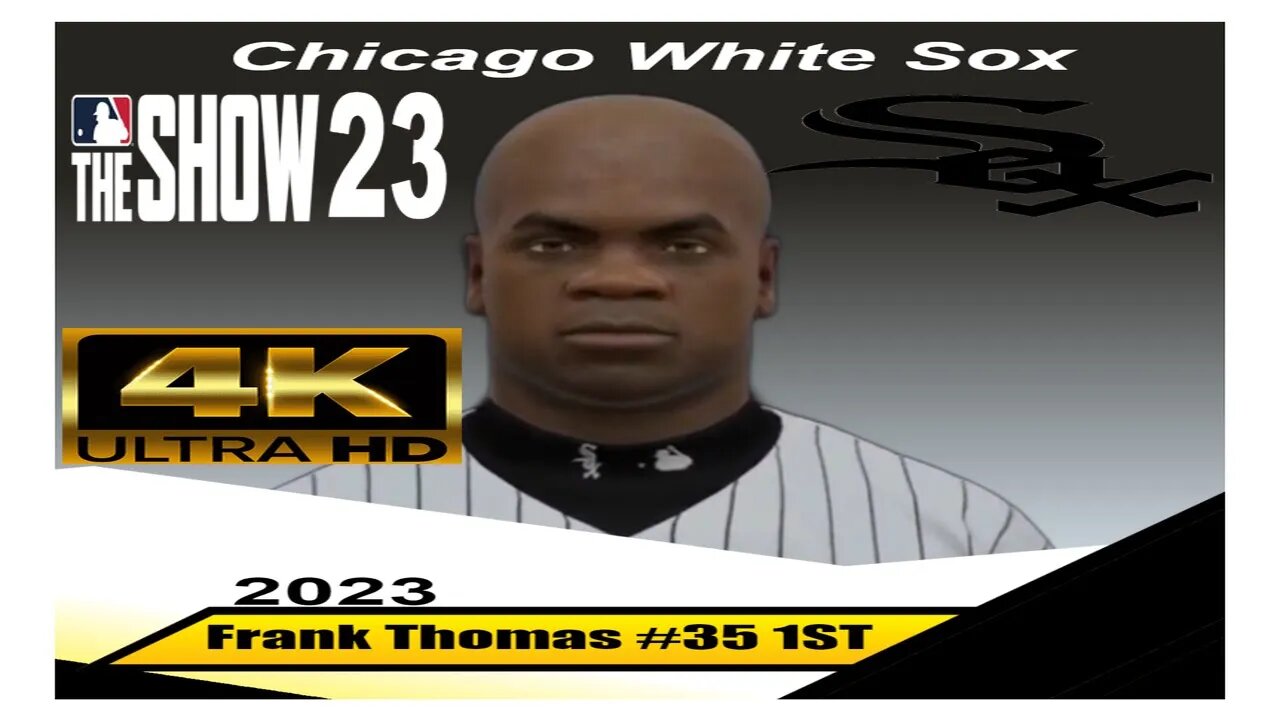 How To Create Frank Thomas MLB The Show 23