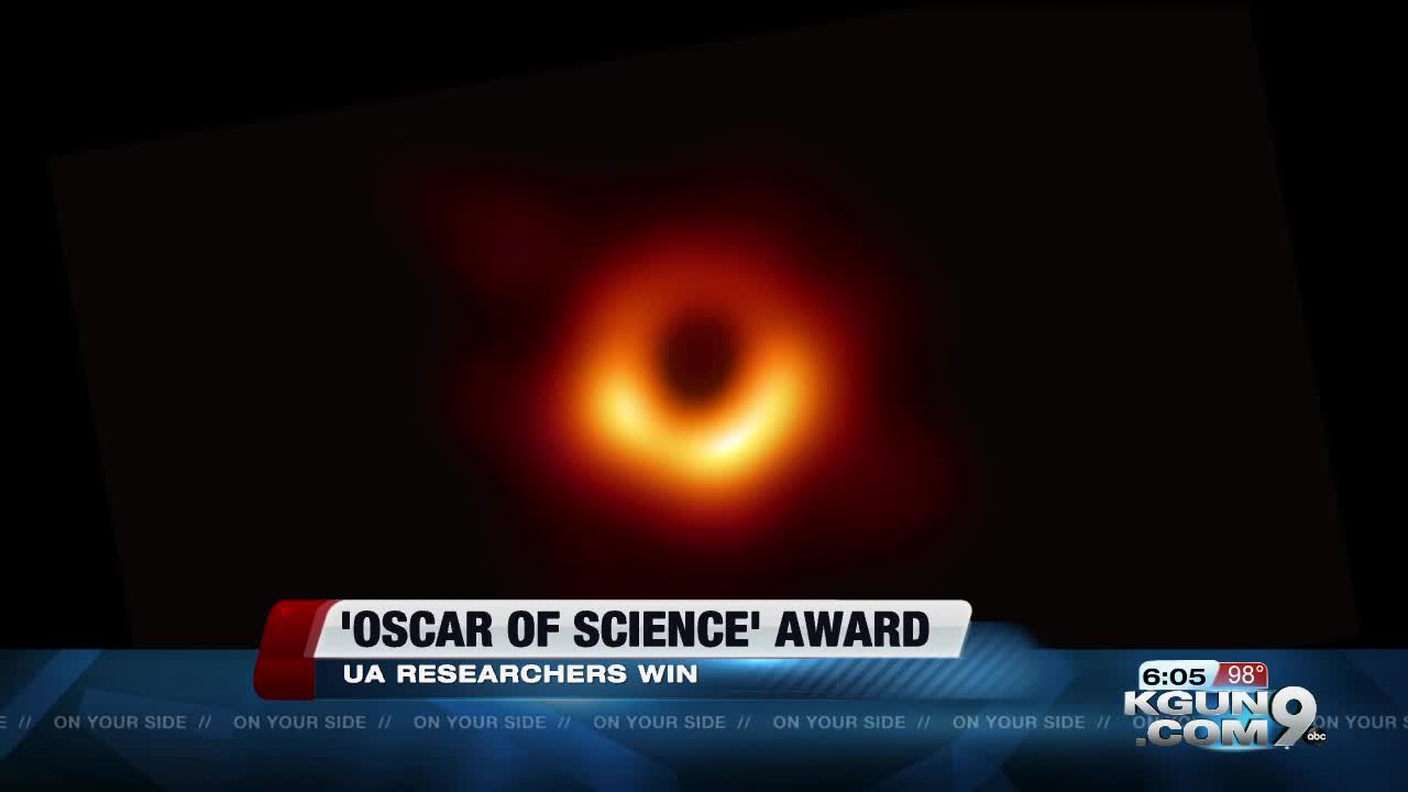 UA researchers receiving 'Oscar of Science'
