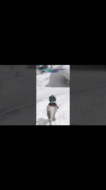 Star Wars Battlefront (2004) - Hoth: Tauntauns Gameplay