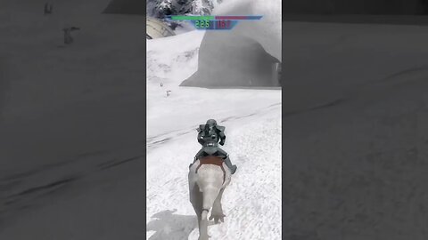 Star Wars Battlefront (2004) - Hoth: Tauntauns Gameplay