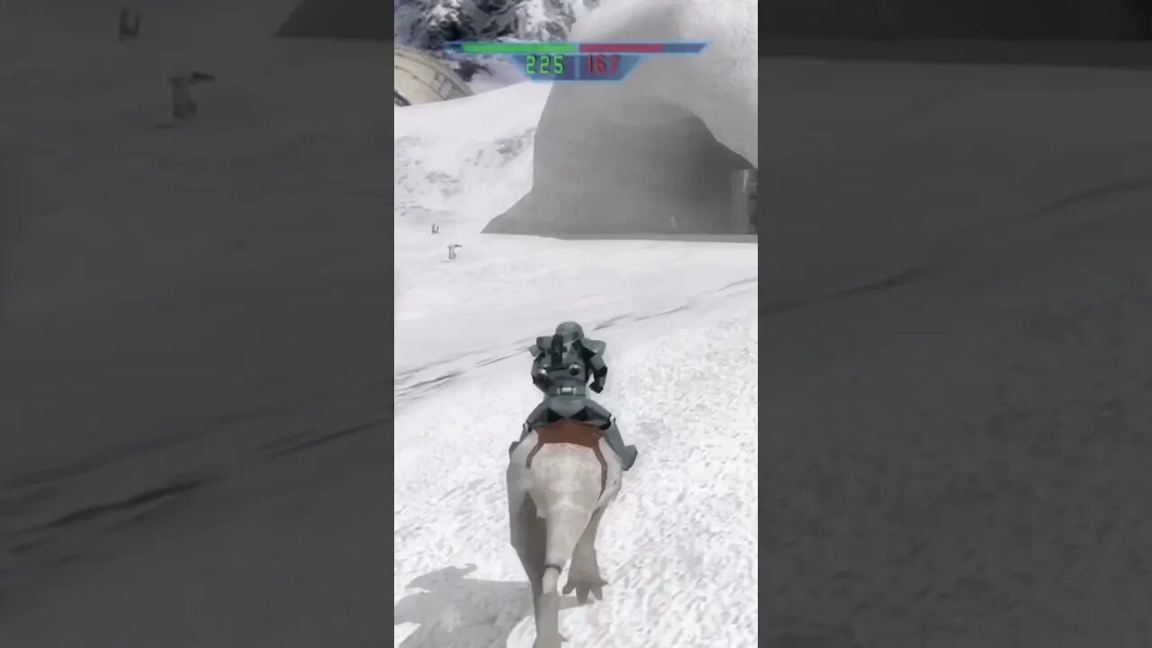 Star Wars Battlefront (2004) - Hoth: Tauntauns Gameplay