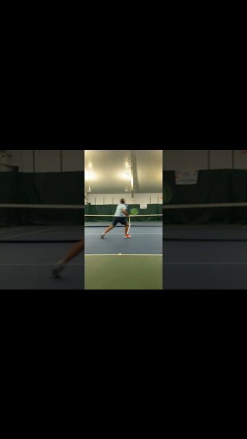 Tennis points using iPhone 11 video #shorts #short #tennis