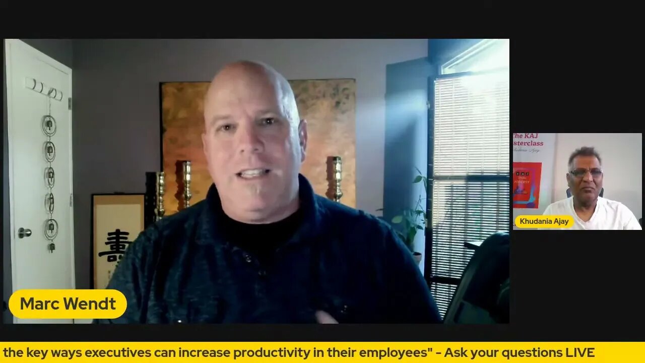 How to increase employee productivity in the workplace | Marc Wendt