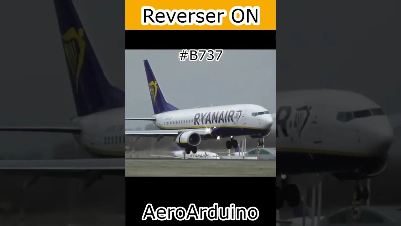 Can't Believe Pilot Opened Thrust Reverser Mid Air #Aviation #Fly #AeroArduino