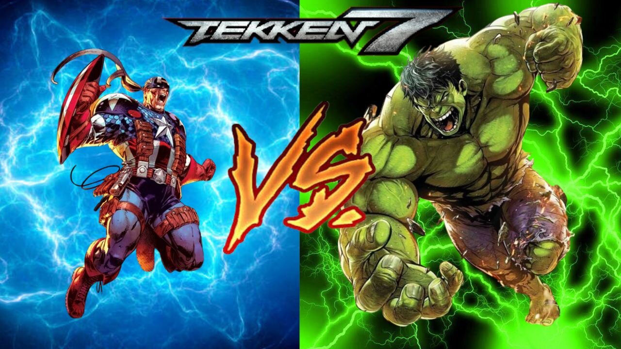 Captain America VS Hulk | Tekken 7 | Civil War | MOD