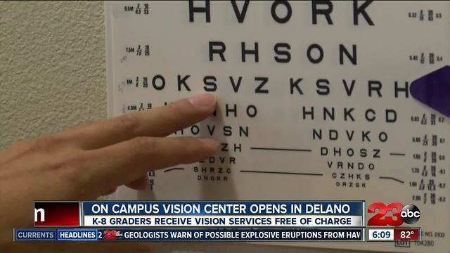 Vision Center opens in Delano to provide free eye care services to Delano Unified School District