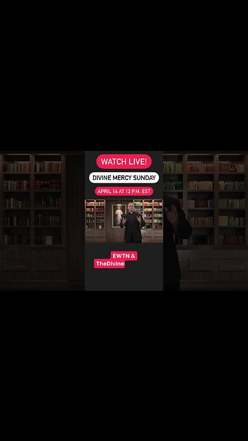 Watch Live: Divine Mercy Sunday!