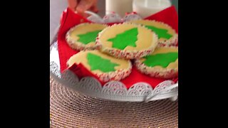 Christmas Tree Cookies