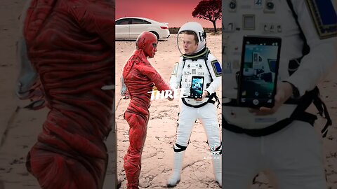 Elon Musk colonises Mars - Photoshop AI