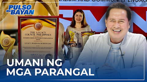 Pastor Apollo C. Quiboloy at SMNI news, umani ng mga parangal mula sa Iba't ibang award-giving body