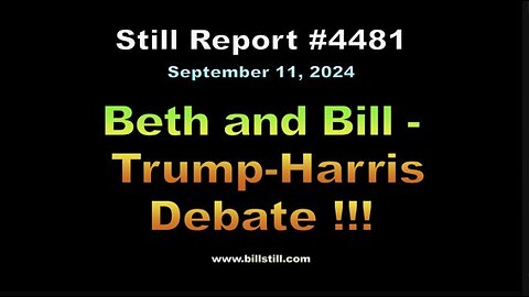 Beth & Bill - The Trump-Harris Debate, 4481