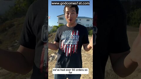 Thank you for your orders! Shop Now At GodComes1st.com 🇺🇸