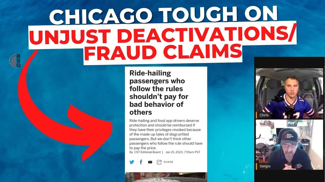 Chicago Is Getting TOUGH On Fraudulent Passenger Claims To Prevent Unjust Deactivations On Drivers