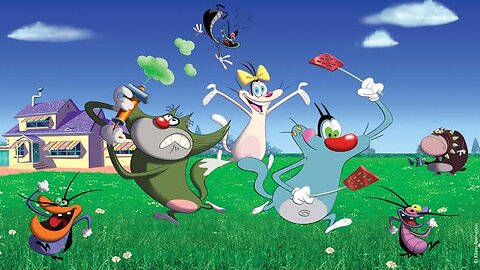 Oggy et les cafards| affreux, sale et gentil