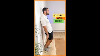 Test your POSTURE at home! #Shorts