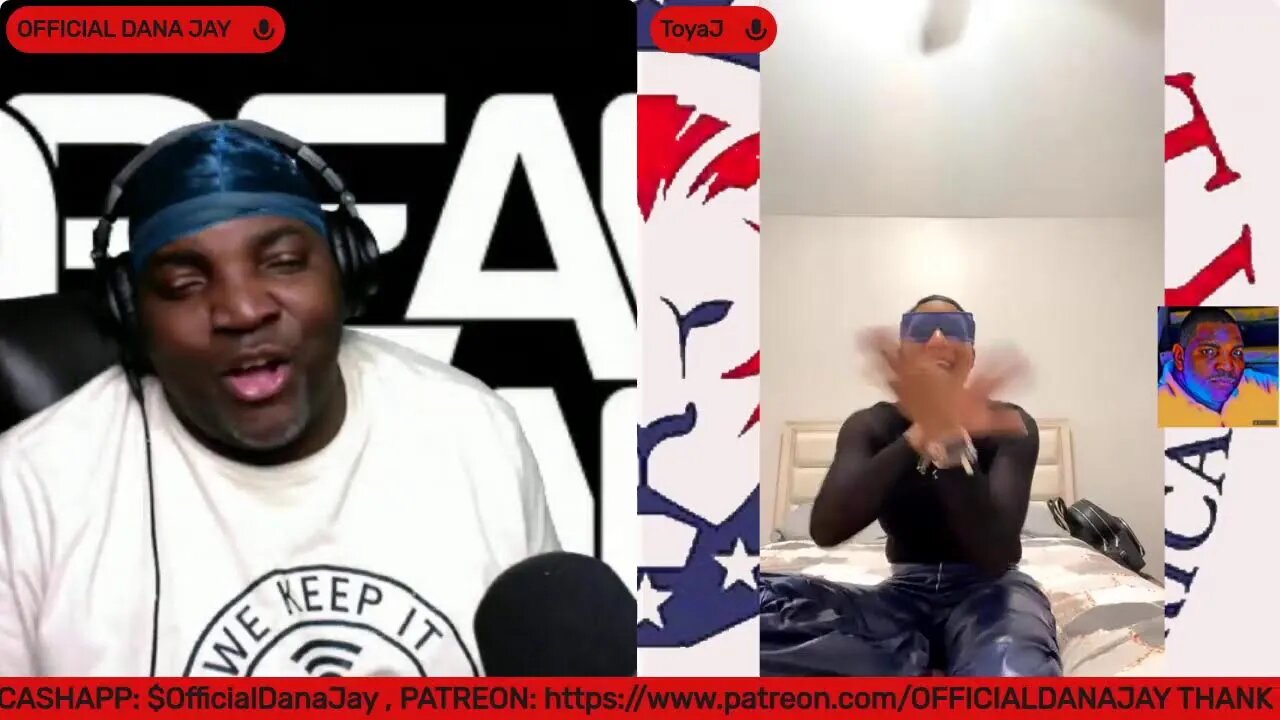 THE DANA JAY AND TOYA J SHOWW: WHY WOMAN SELECT CERTAIN TYPE OF MEN... JUMP IN LETS TALK