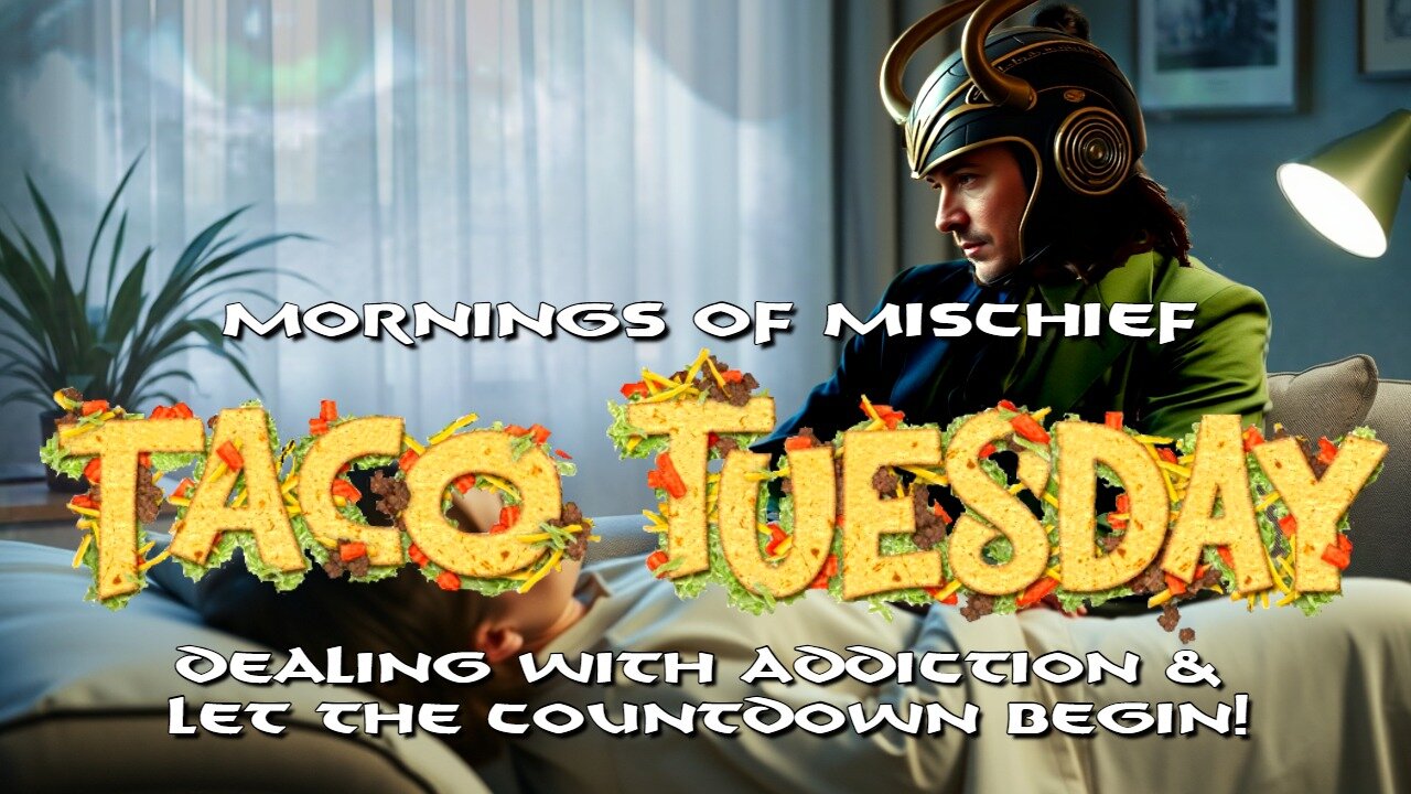 Taco Tuesday - Dealing with Addiction & Let the Countdown Begin!