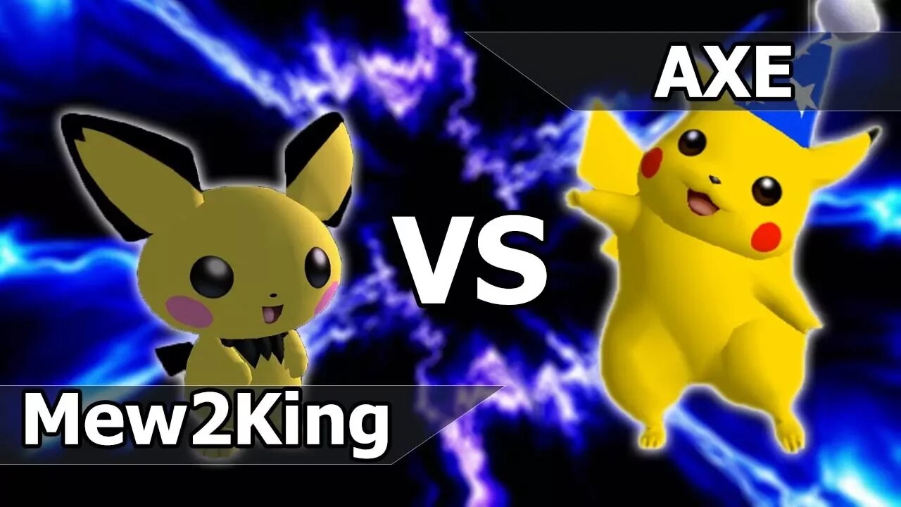 The Best Pichu vs. The Best Pikachu - Axe vs. Mew2King