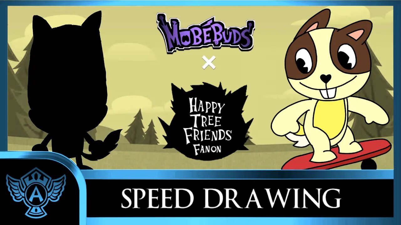 Speed Drawing: Happy Tree Friends Fanon - Copper | Mobebuds Style