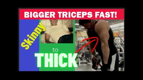 Number One Triceps Exercise For Mass Skinny Guys