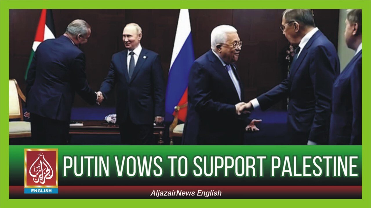 Russian President Putin Vows to Support Palestine in Talk with President Abbas | AljazairNews