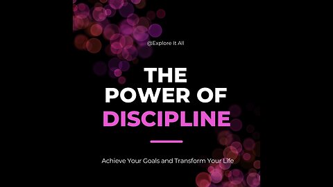 The Power Of Discipline