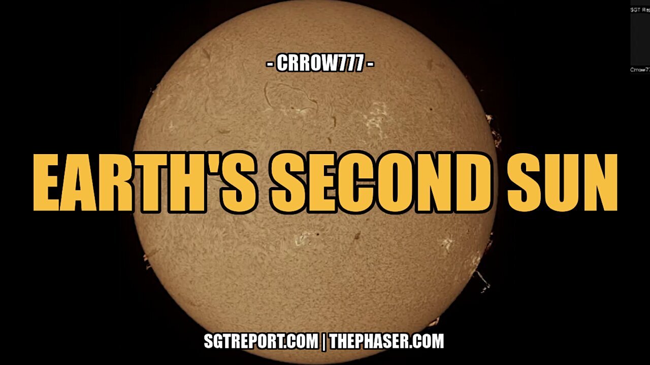 BOOM: EARTH'S SECOND SUN -- Crrow777