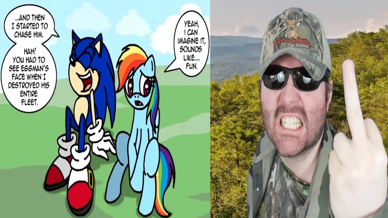 Endless Possibilities - Sonic & Rainbow Dash Comic Dub (SDT) REACTION!!! (BBT)