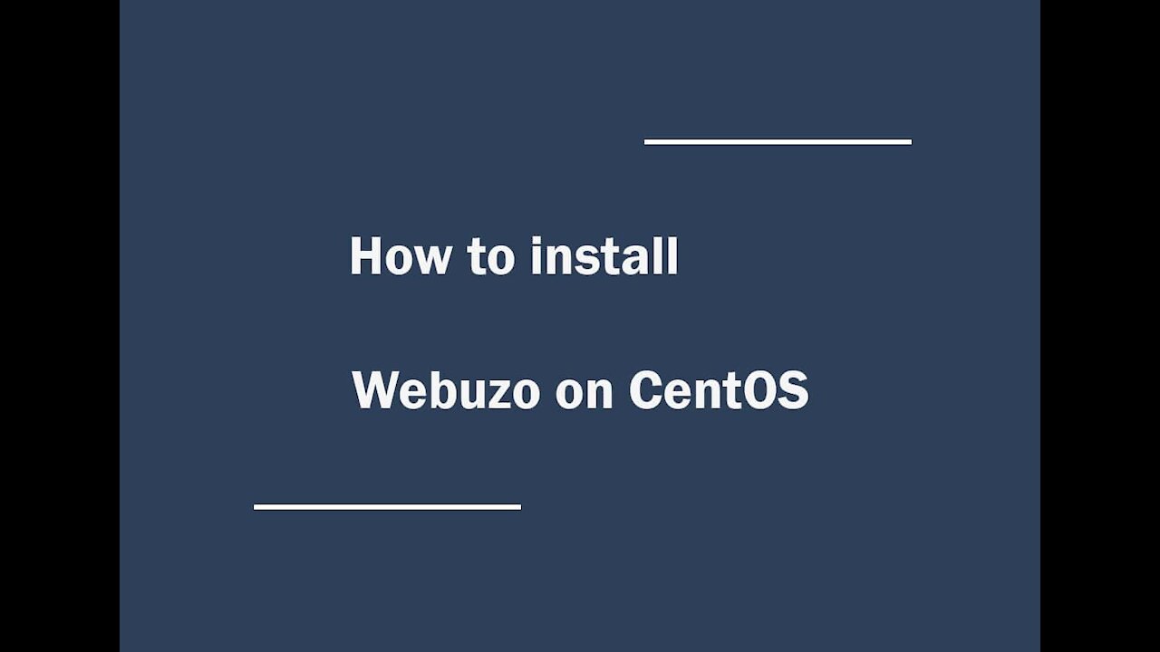 [VPS House] How to install Webuzo in a Server?